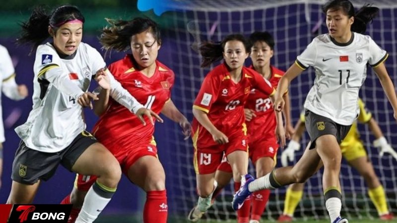 U17 nữ Việt Nam đã cố gắng kiên cường thi đấu suốt trận